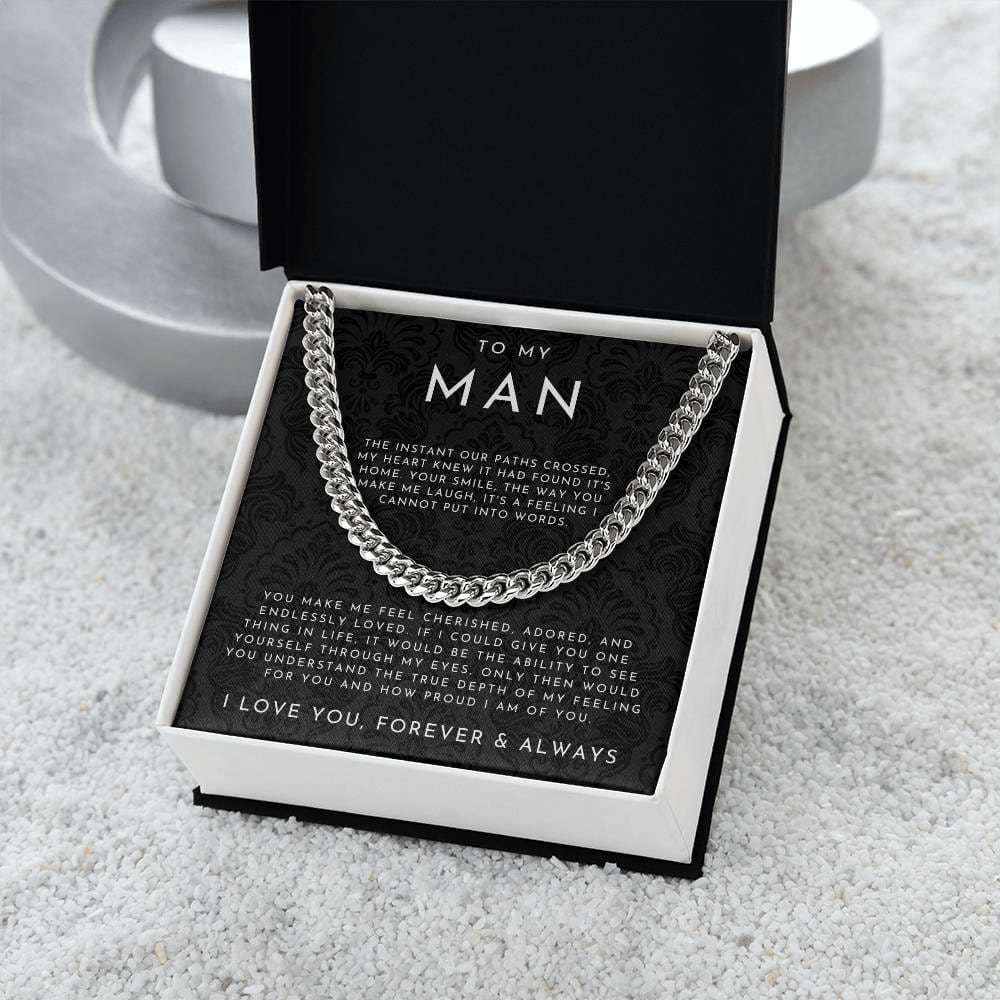 To My Man Necklace