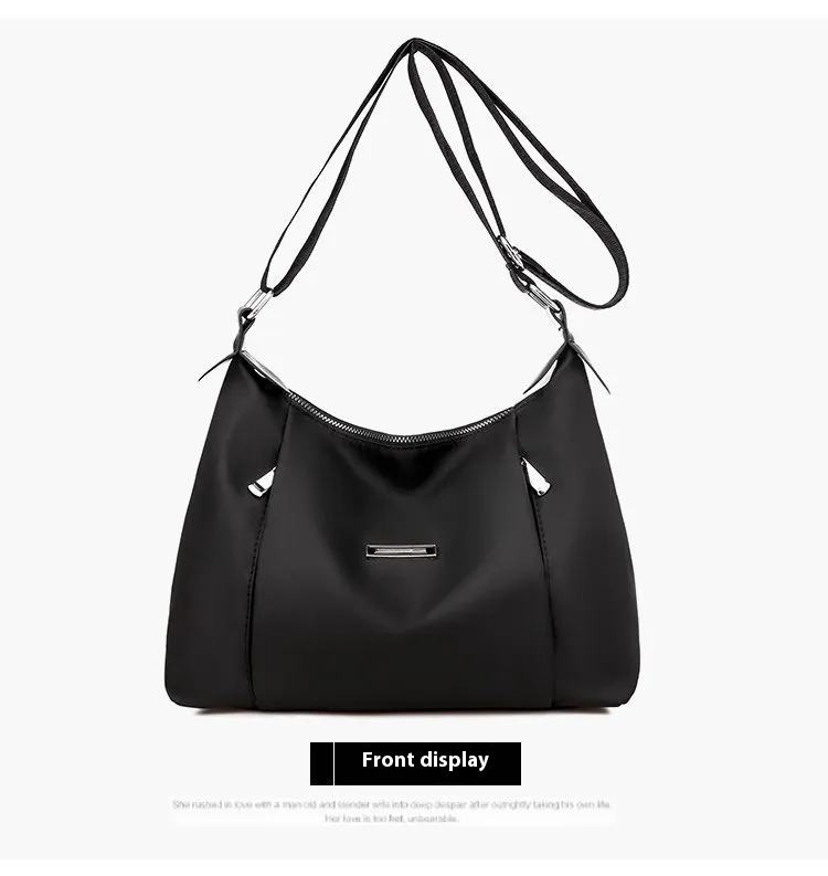 Fashion Oxford Cloth Shoulder Bag Simple Women's Crossbody Bag - Image 14
