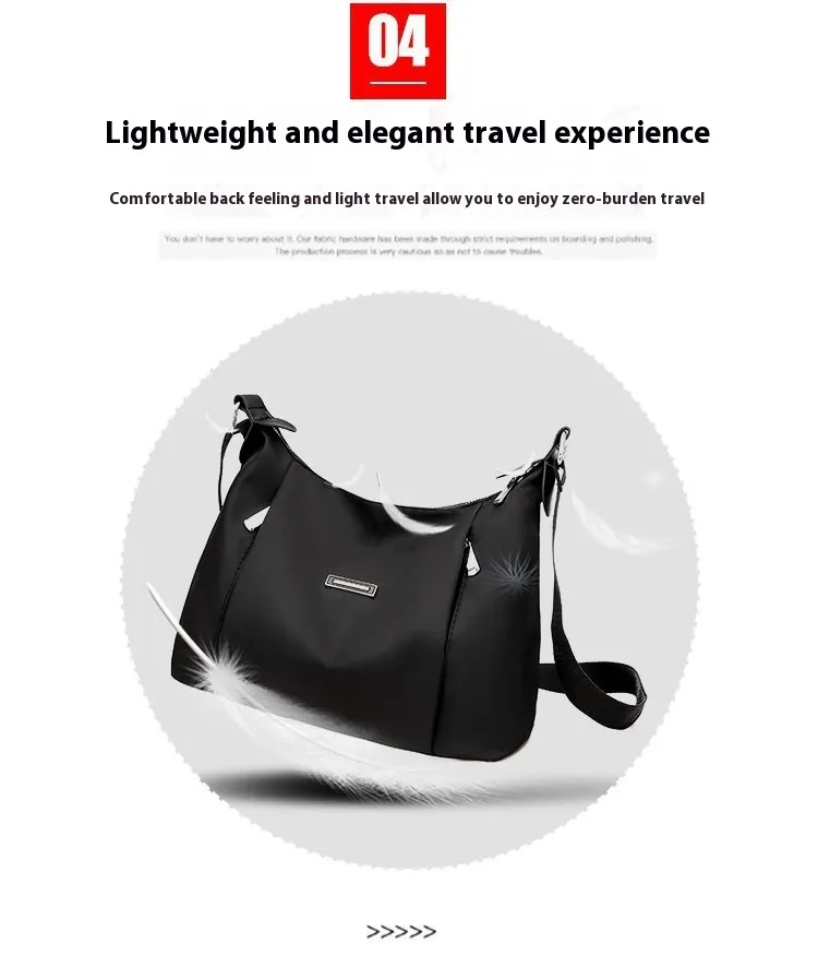 Fashion Oxford Cloth Shoulder Bag Simple Women's Crossbody Bag - Image 21